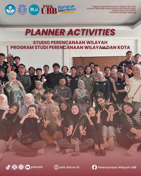 Studio Perencanaan Wilayah Mahasiswa PWK UBB Angkatan 2022